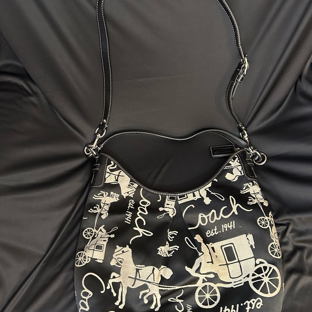 Coach Black Shoulder Bag